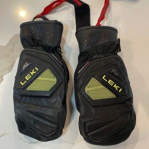 LEKI WCR youth ski race mittens